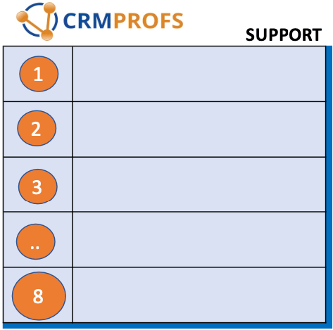 CRMprofs support strippenkaart 8 uur